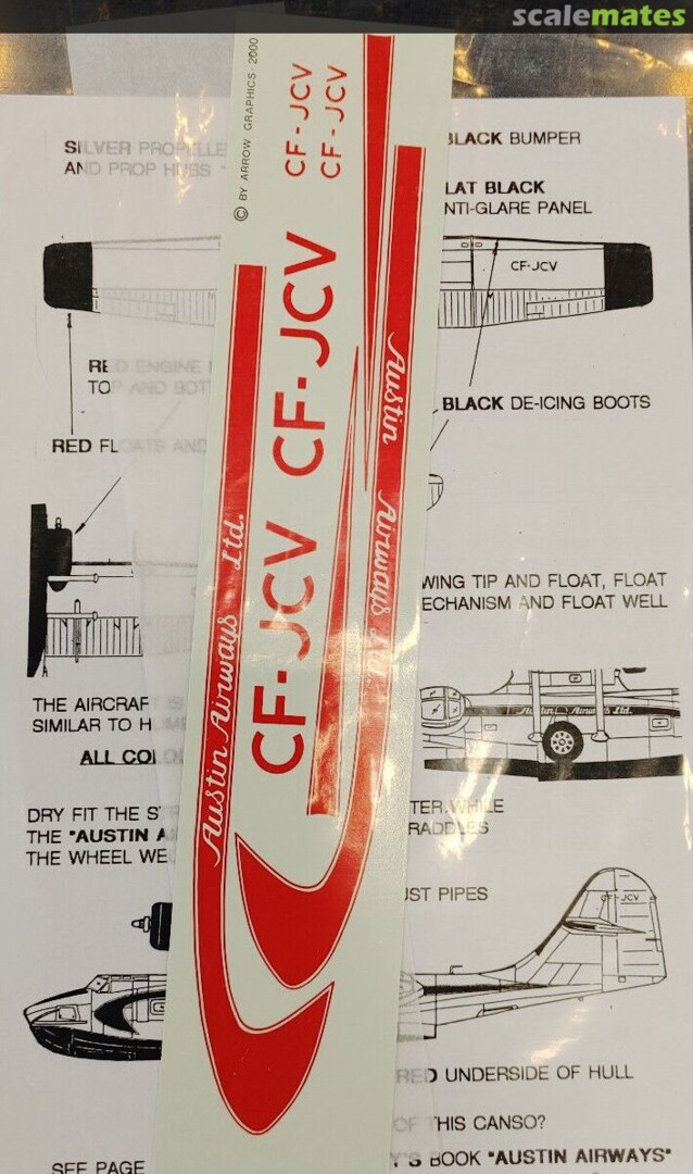 Contents Canso of Austin Airways C-97-48 Arrow Graphics