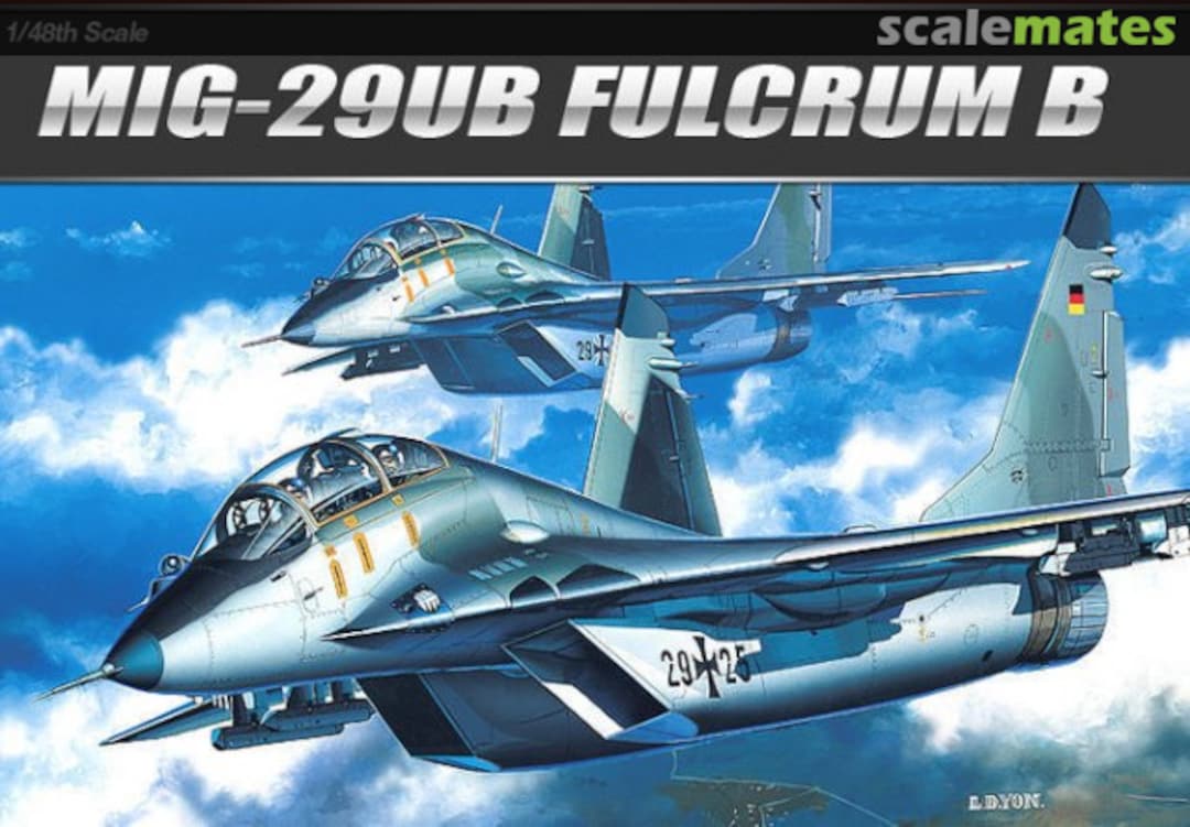 Boxart MiG-29UB Fulcrum B 12266 Academy