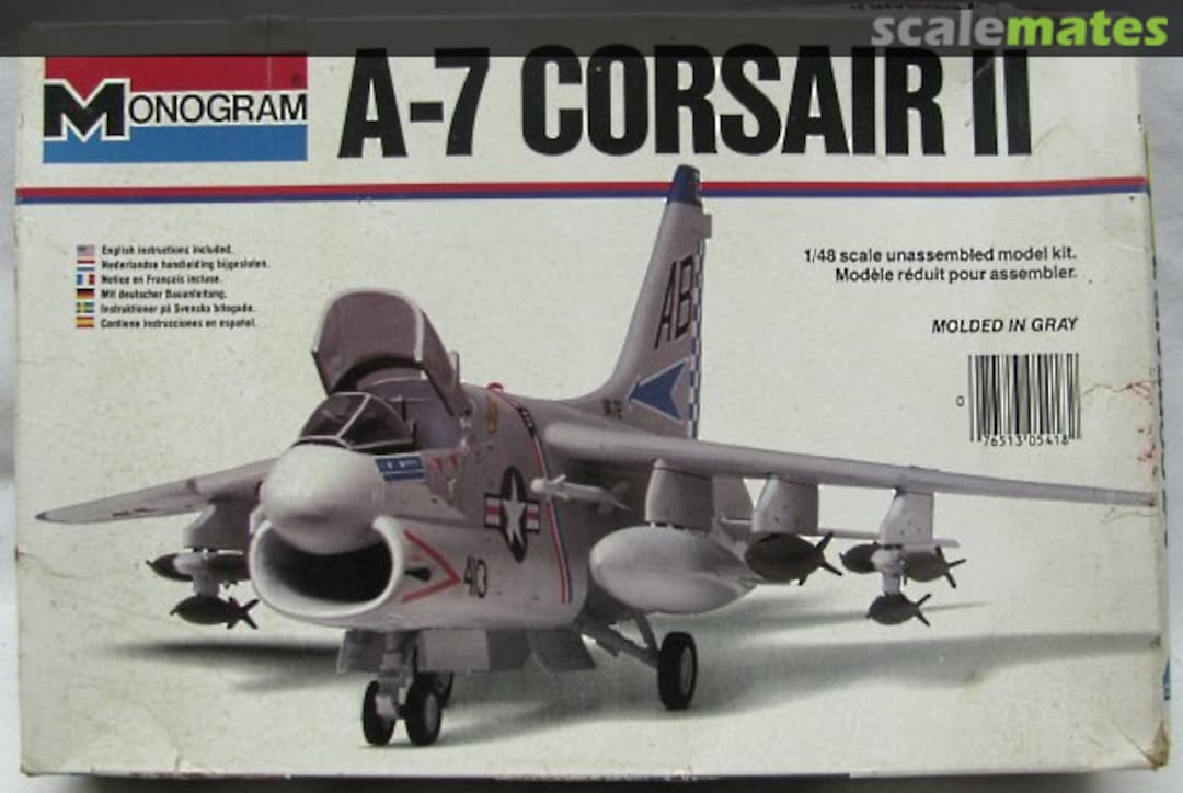 Boxart A-7 Corsair II 5418 Monogram