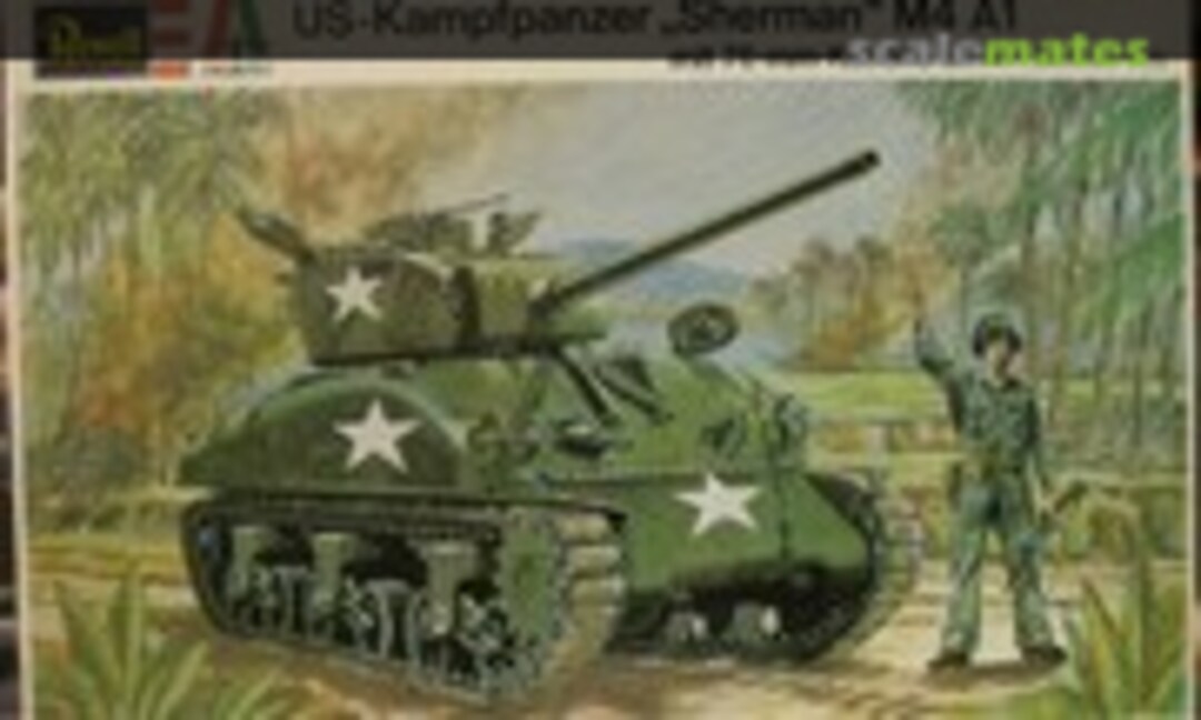 1:35 Sherman M4A1 (Revell/Italaerei H-2127)