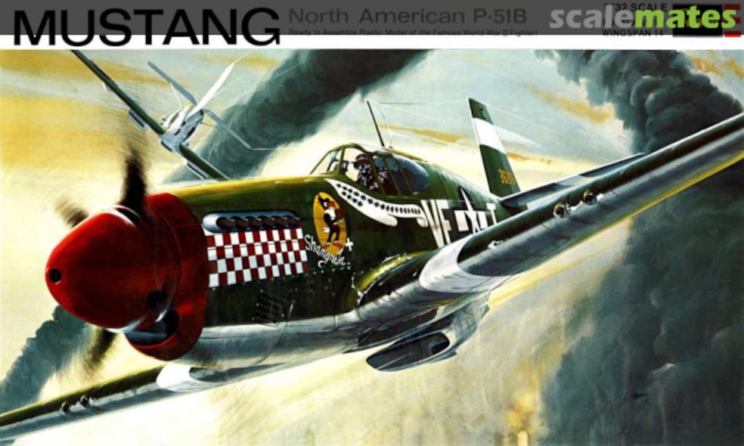 Boxart Mustang North American P-51B H-295 Revell