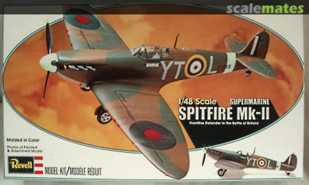 Boxart Supermarine Spitfire Mk-II H-32 Revell