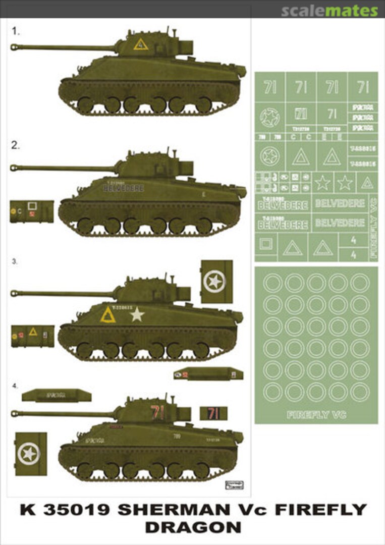 Boxart Sherman VC Firefly K35019 Montex