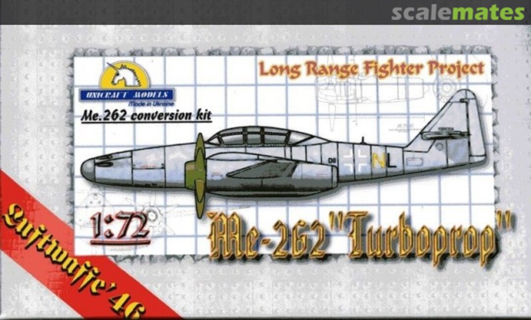 Boxart Me-262 Turboprop Unknown Unicraft Models