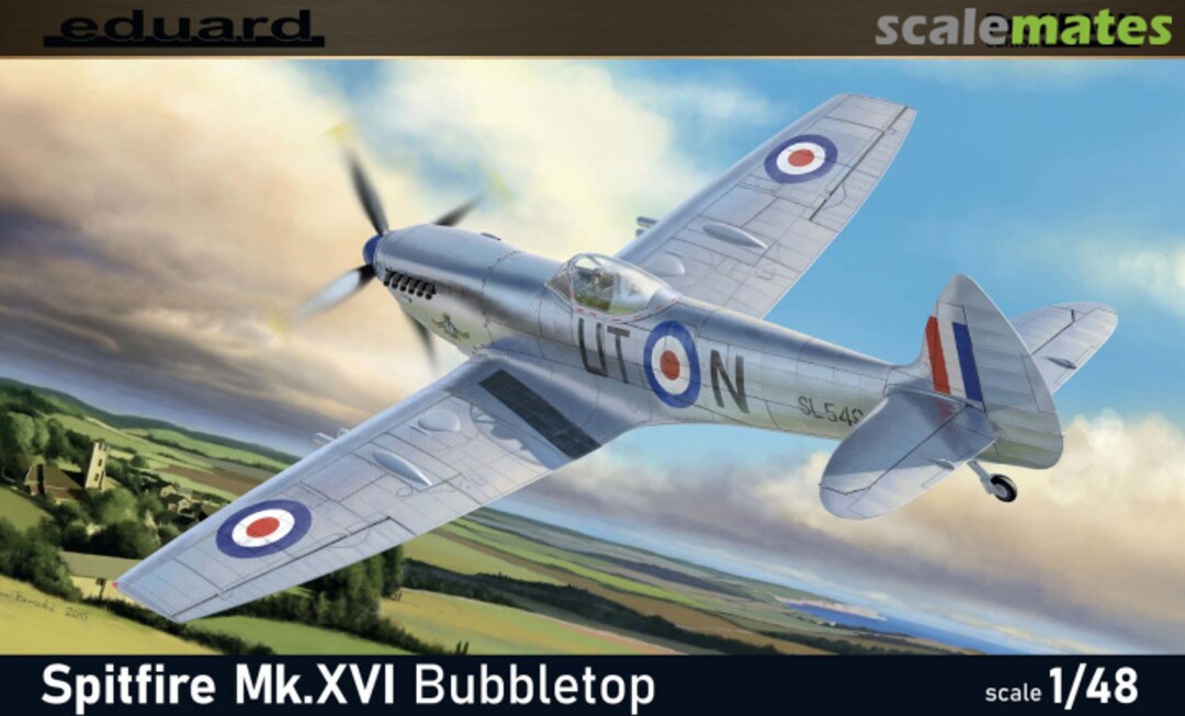 Boxart Spitfire Mk.XVI Bubbletop 8285 Eduard