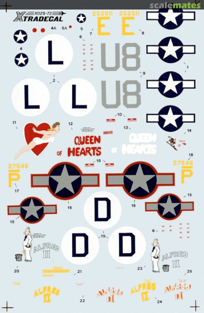 Boxart B-24H Liberator X025-72 Xtradecal