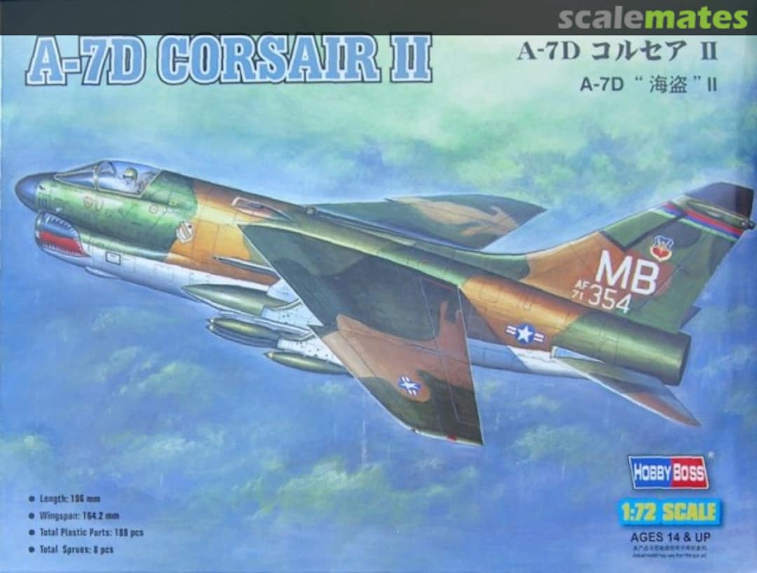 Boxart A-7D Corsair II 87203 HobbyBoss