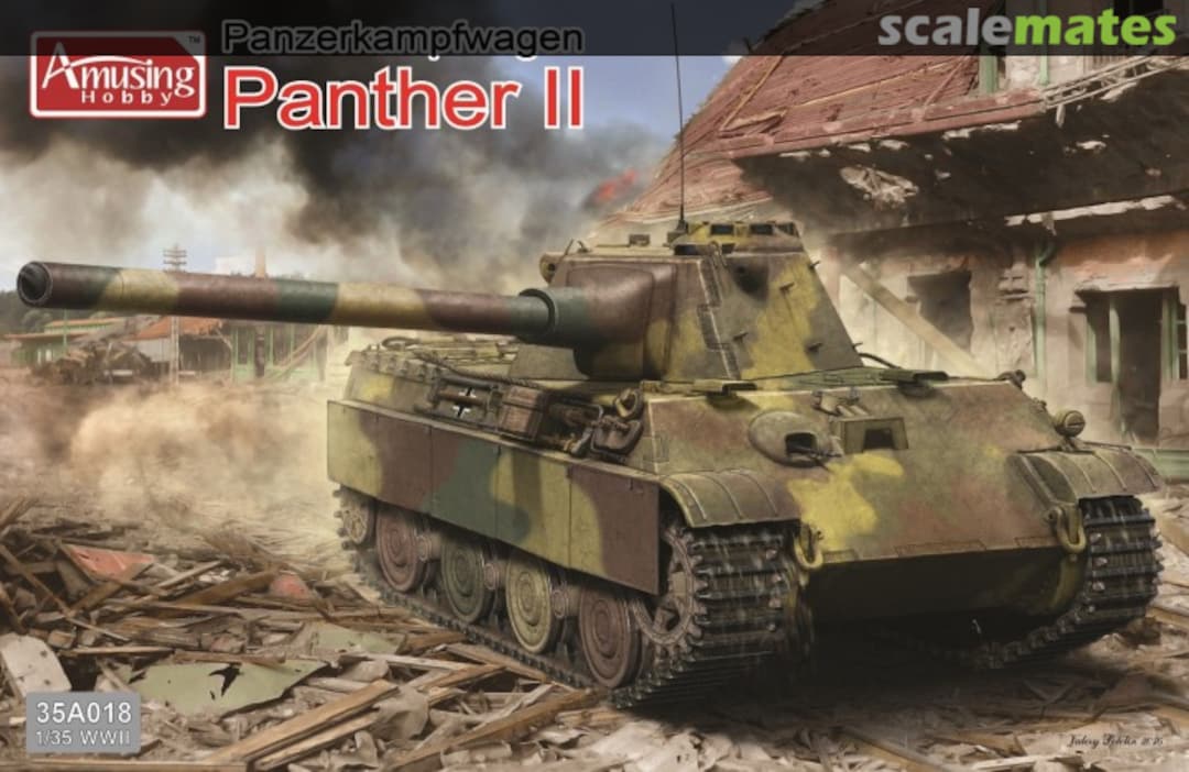 Boxart Panther II 35A018 Amusing Hobby