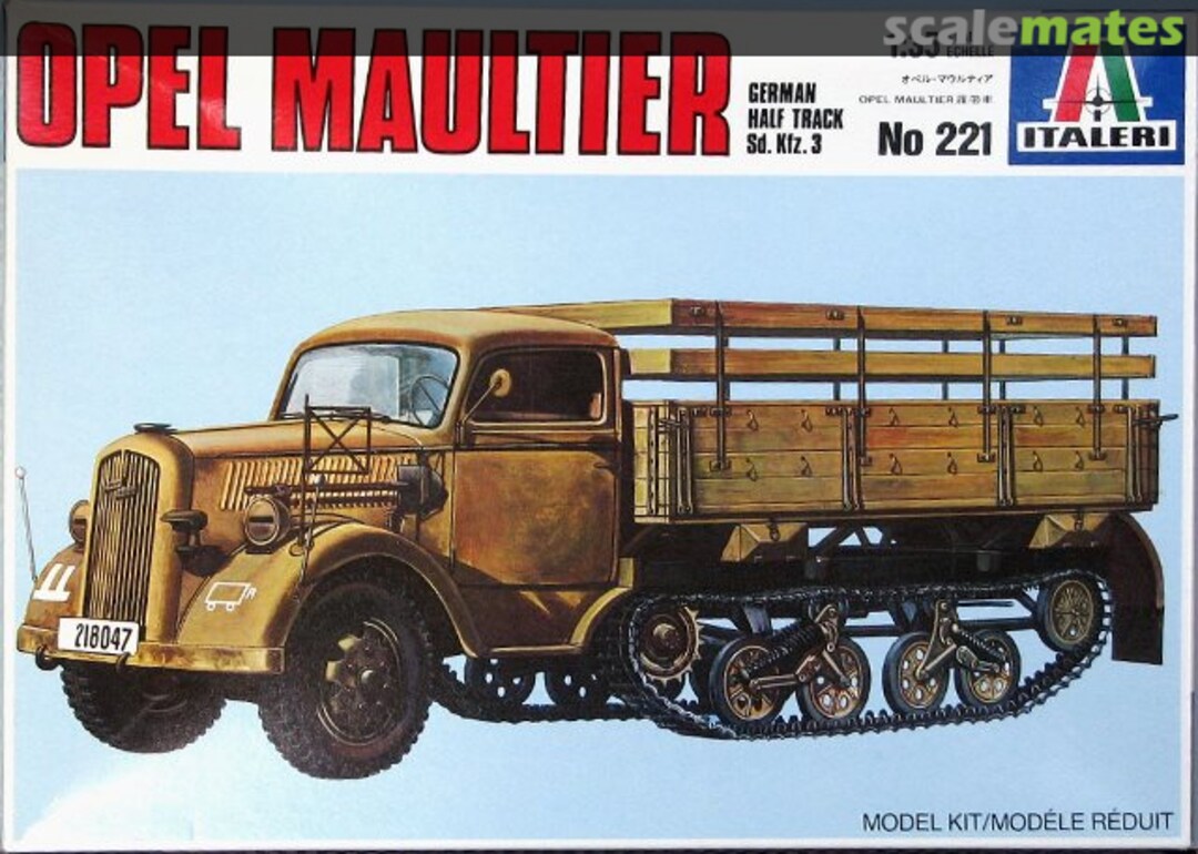 Boxart Opel Maultier 221 Italeri