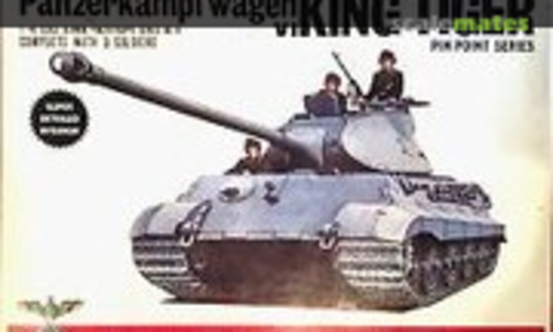 1:48 Panzerkampfwagen VI King Tiger (Bandai 8241)