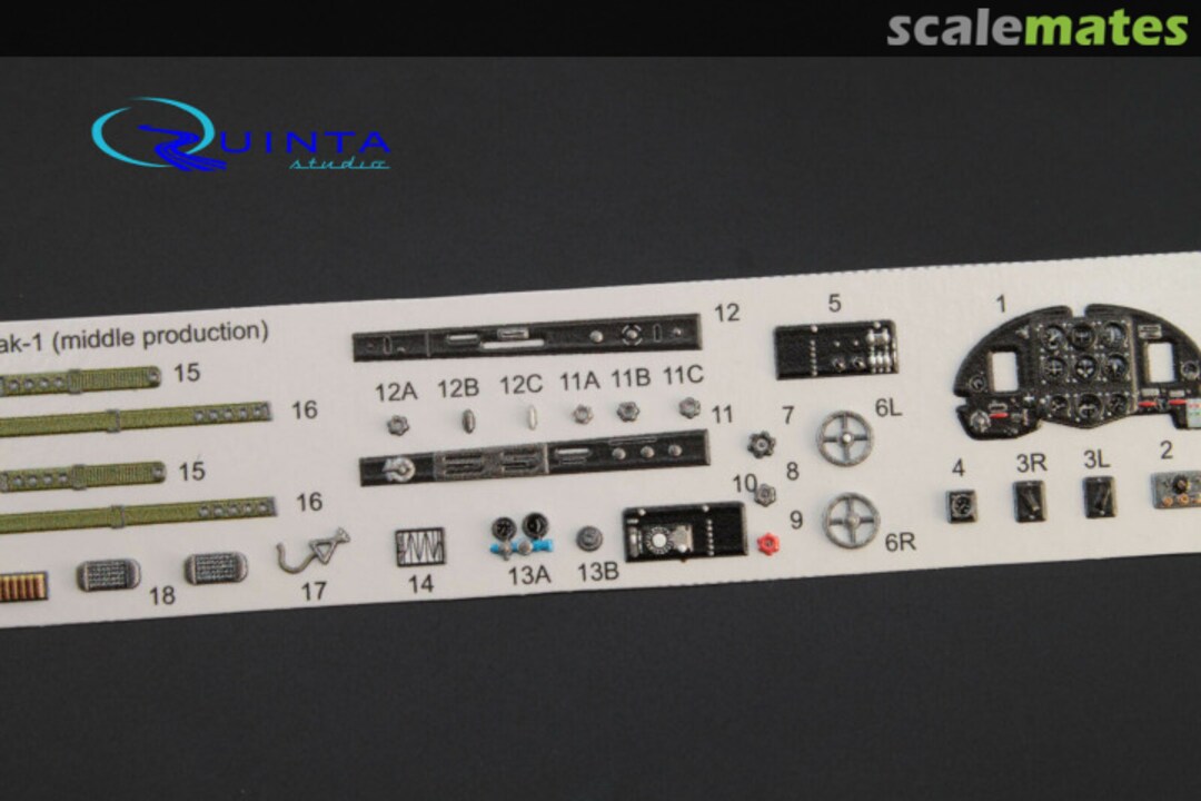 Boxart Yak-1 (middle production) QD48003-Pro Quinta Studio