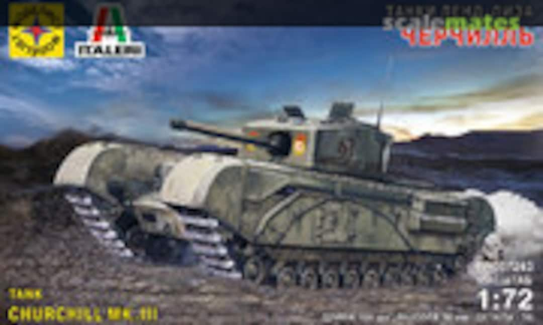 1:72 Soviet Tank CHURCHILL Mk.III (Modelist 307243)