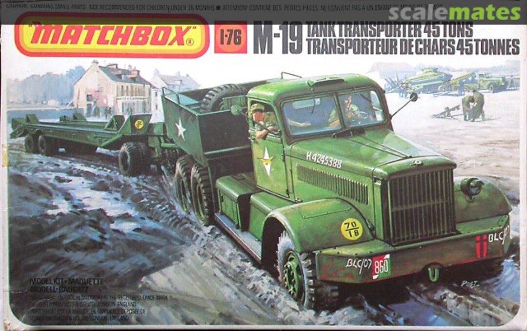 Boxart M-19 Tank Transporter 45 tons PK-174 Matchbox