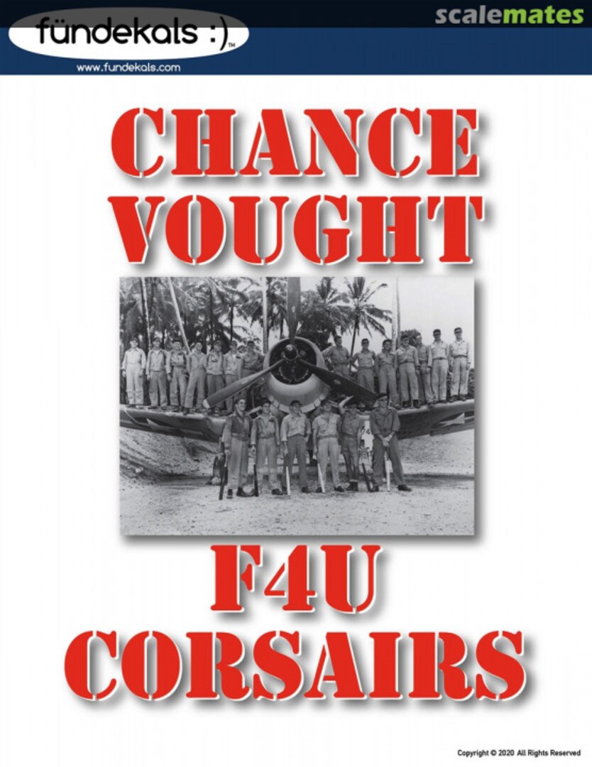 Boxart Chance-Vought F4U Corsairs 48-024 fündekals