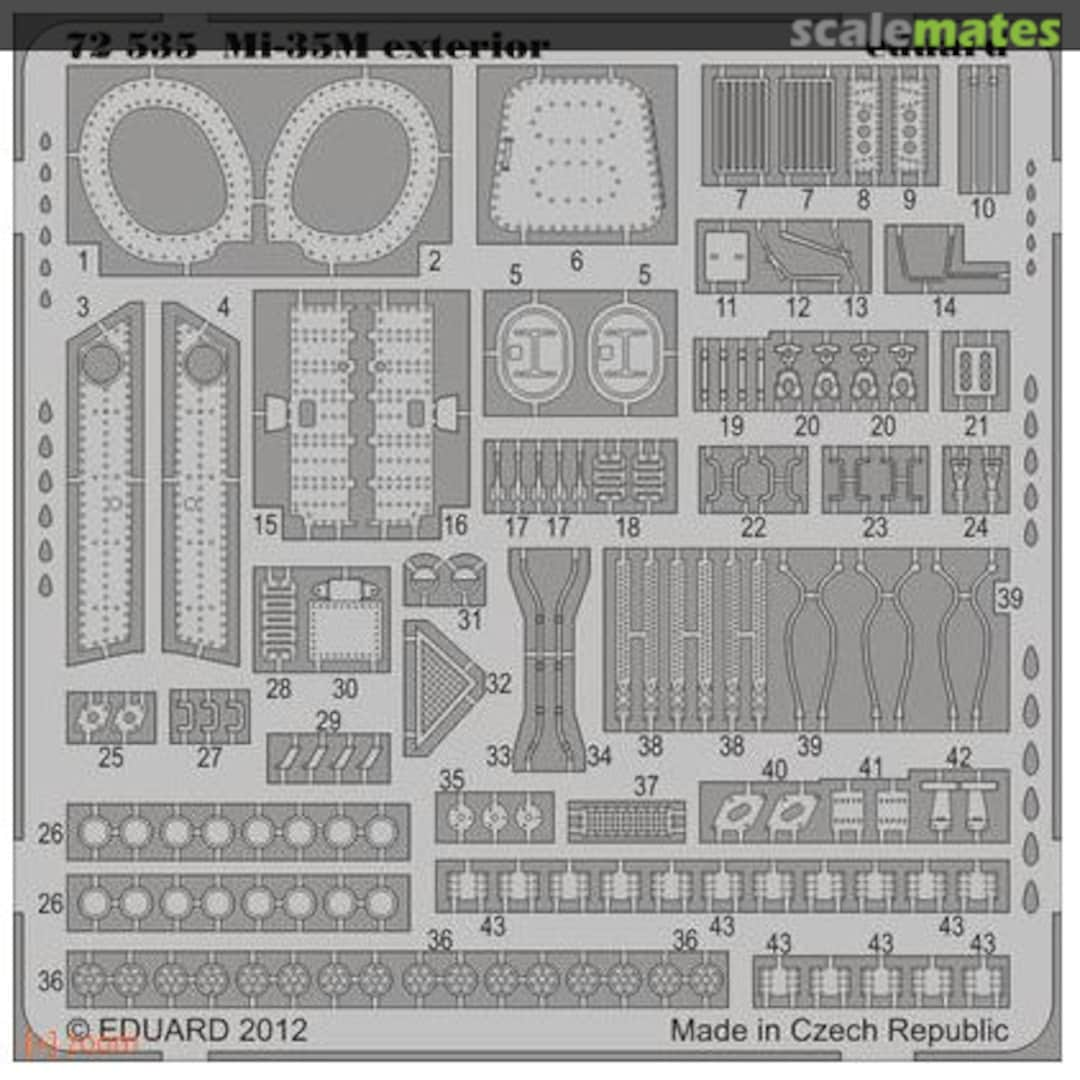 Boxart Mi-35 exterior 72535 Eduard