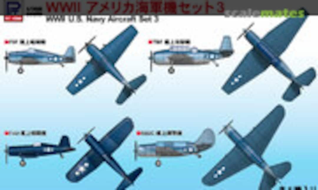 1:700 WWII US Navy Aircraft Set 3 (Pit-Road S75)