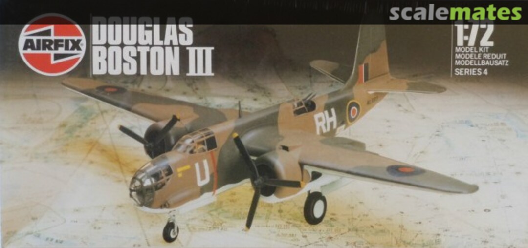 Boxart Douglas Boston III 04033 Airfix