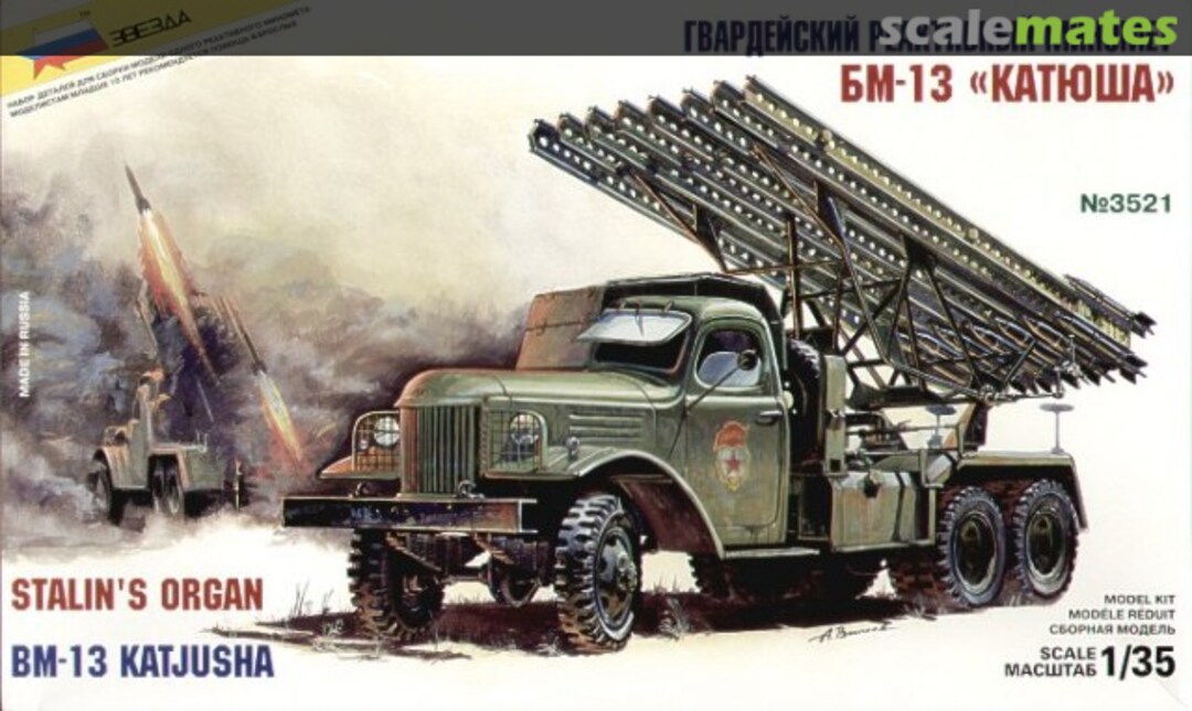 Boxart BM-13 Katyusha 3521 Zvezda