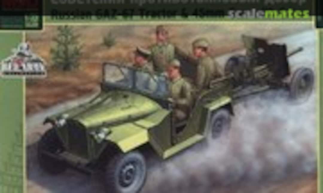 1:35 Russian GAZ-67 Tractor (MSD Micro Scale Design 3526)