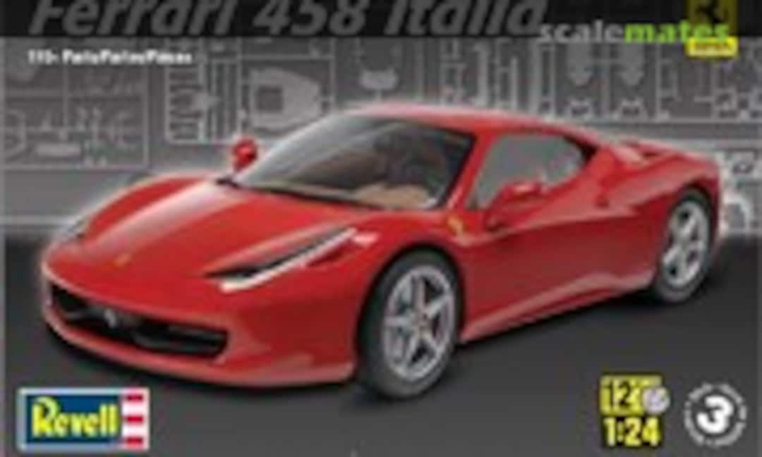 1:24 Ferrari 458 Italia (Revell 85-4912)