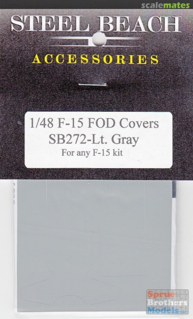 Boxart Light Gray F-15 Eagle FOD Covers 49072 Steel Beach