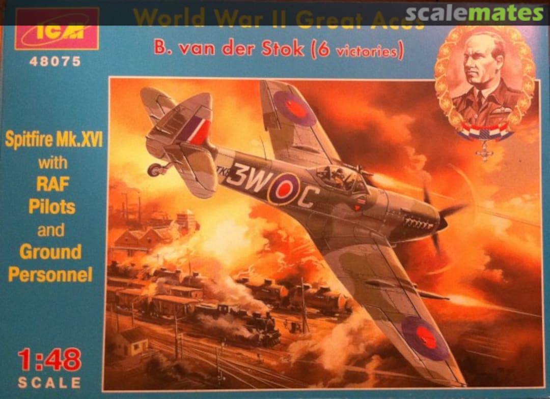 Boxart Spitfire Mk.XVI 48075 ICM