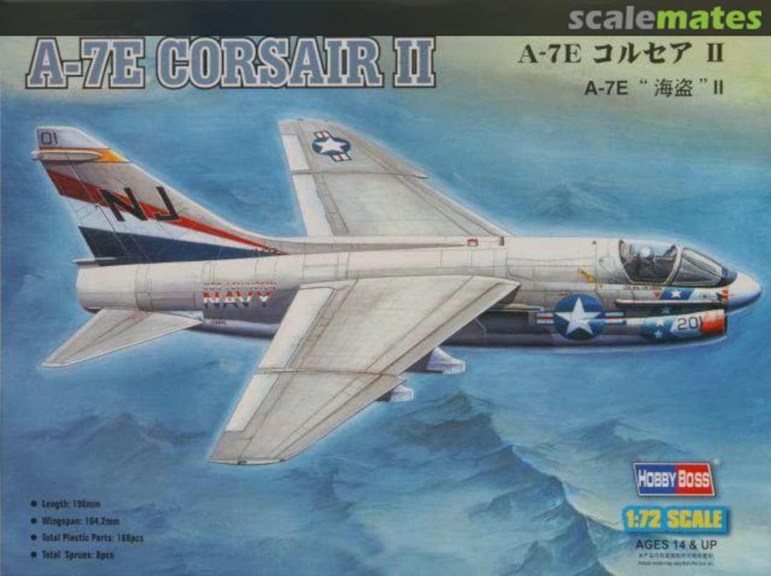 Boxart A-7E Corsair II 87204 HobbyBoss