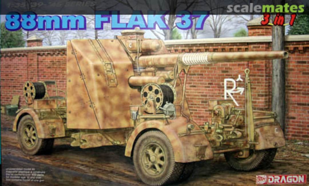 Boxart 88mm FLAK 37 6287 Dragon