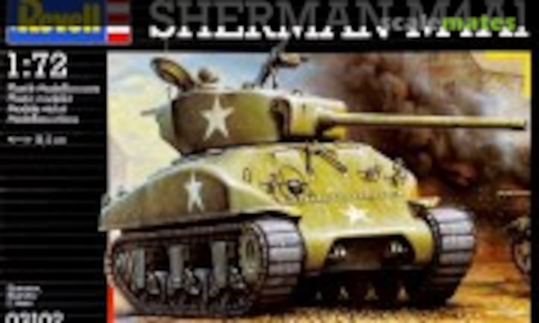 1:72 Sherman M4A1 (Revell 03102)