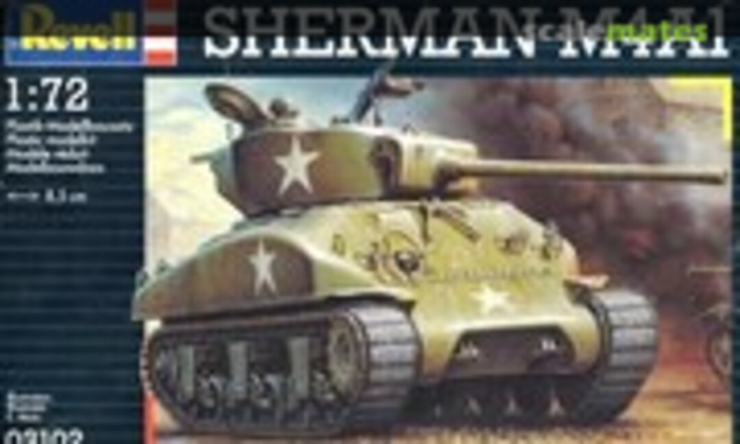 1:72 Sherman M4A1 (Revell 03102)