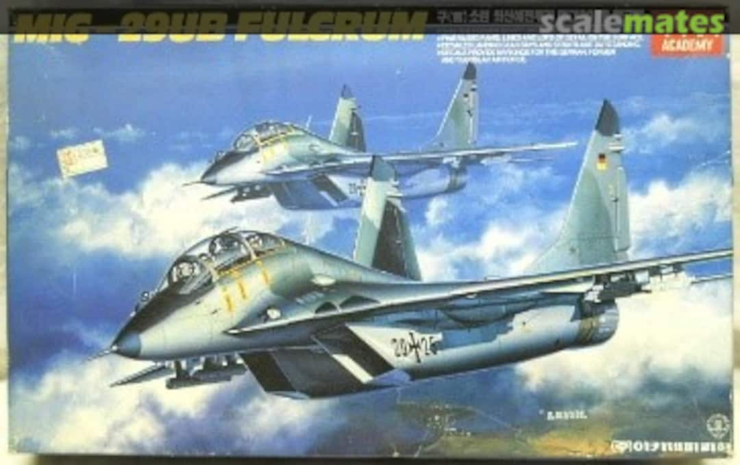 Boxart MiG-29UB Fulcrum FA086-6000 Academy