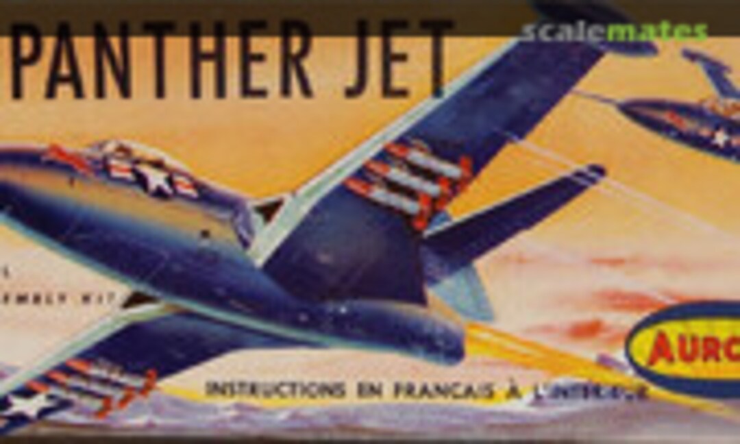 1:48 F9F Panther Jet (Aurora Canada 22-150)