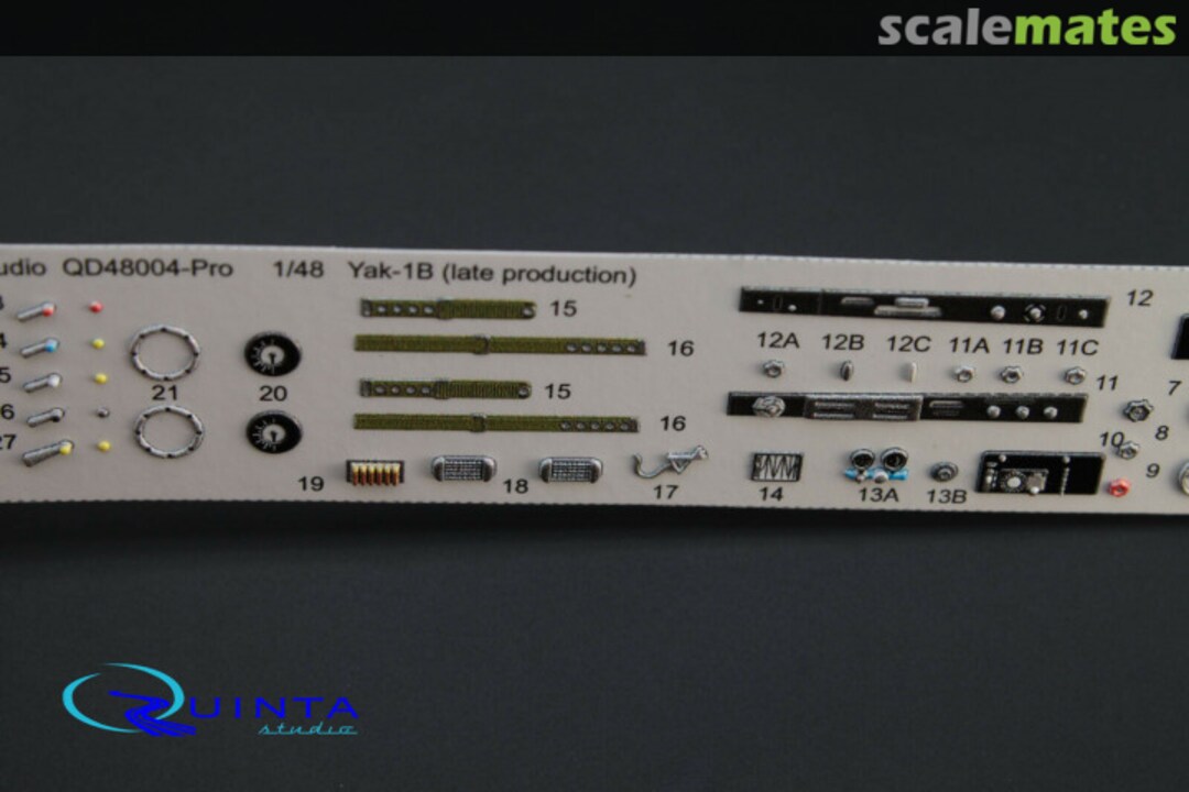 Boxart Yak-1B (late production) QD48004-Pro Quinta Studio