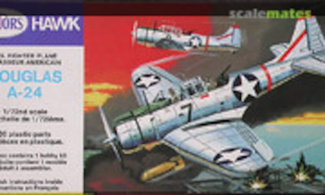 1:72 Douglas A-24 (Testors Hawk 612)