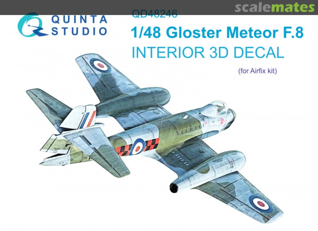 Boxart Gloster Meteor F.8 QD48246 Quinta Studio