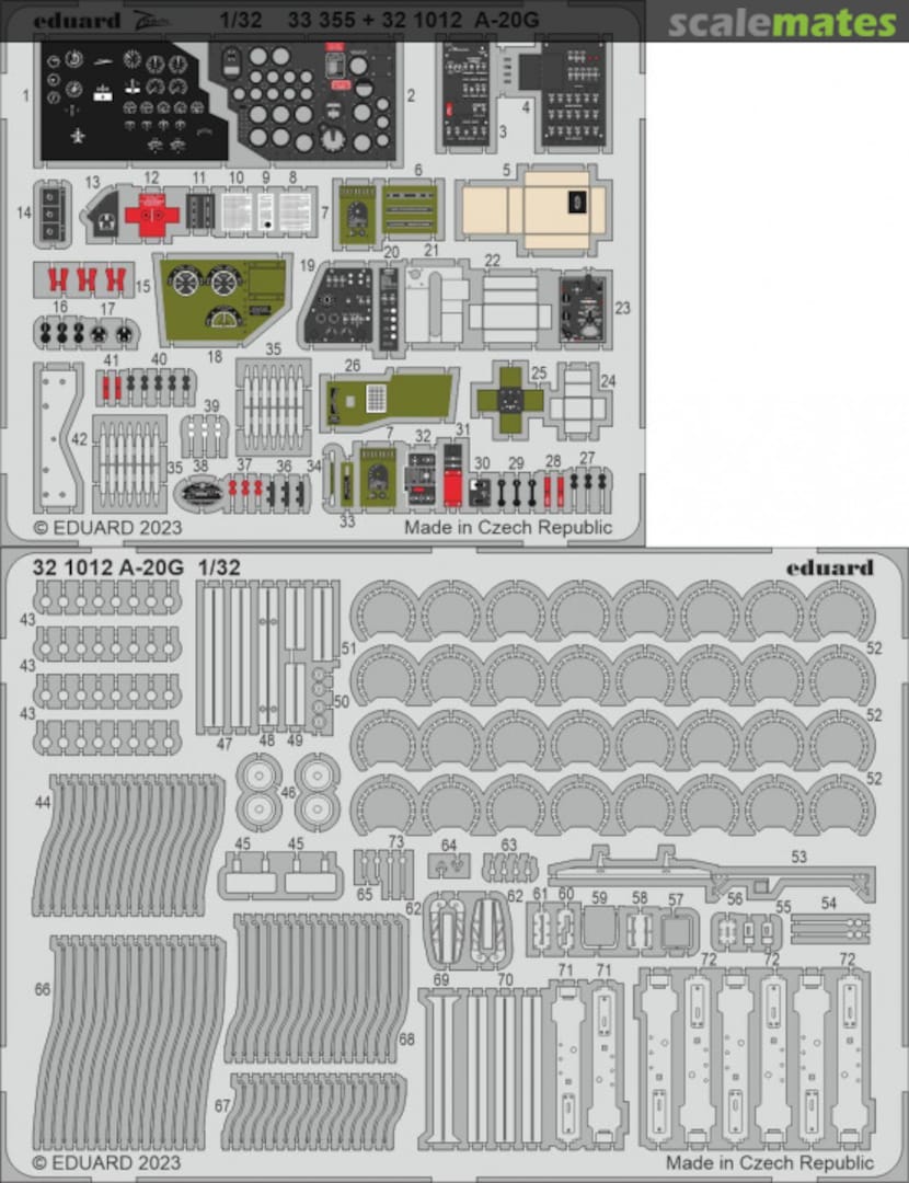 Boxart A-20G 321012 Eduard