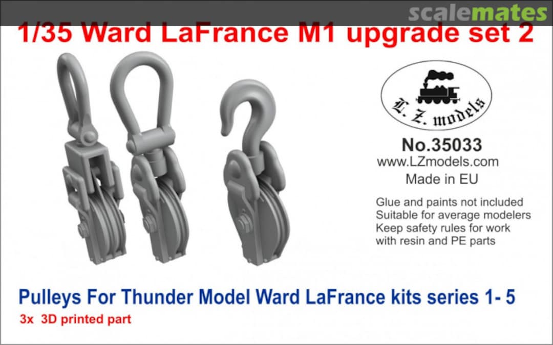 Boxart Ward LaFrance M1 Upgrade set 2 35033 L.Z. Models