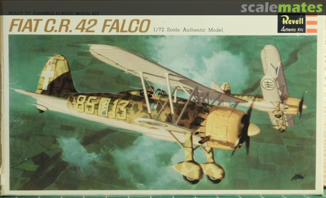 Boxart Fiat C.R.42 Falco H-648:50 Revell