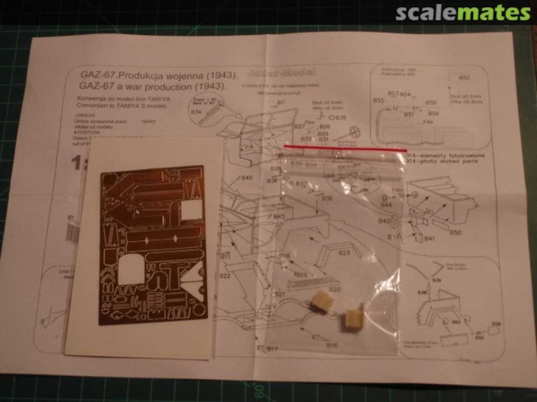 Boxart GAZ-67B (war production 1943) 35532 Armo