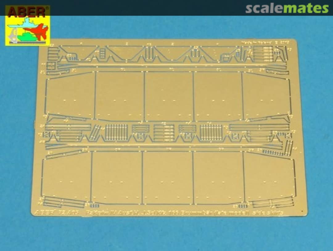 Contents Side skirts for PzKpfw IV (H,J) and Brummbar 72A05 Aber