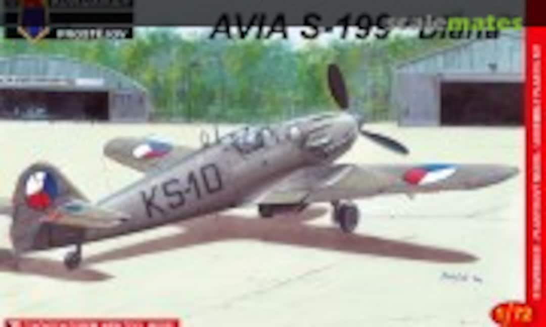 1:72 Avia S-199 &quot;Diana&quot; (Kovozávody Prostějov KPM0008)