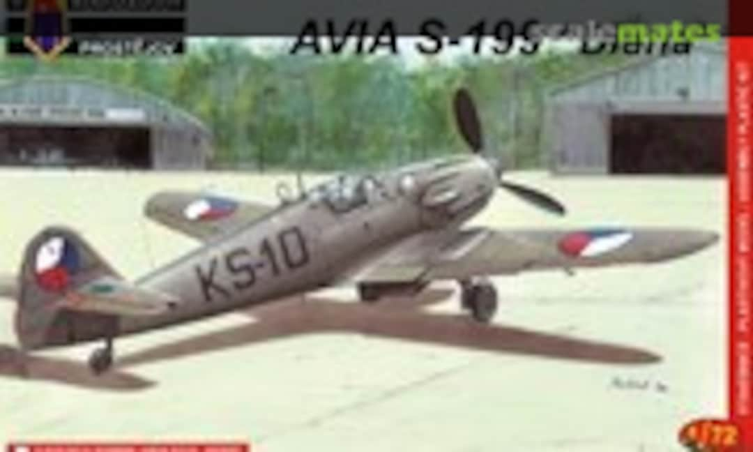 1:72 Avia S-199 &quot;Diana&quot; (Kovozávody Prostějov KPM0008)