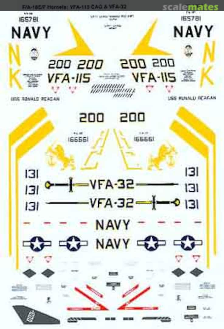 Boxart F/A-18E/F Super Hornets 48-1088 SuperScale International