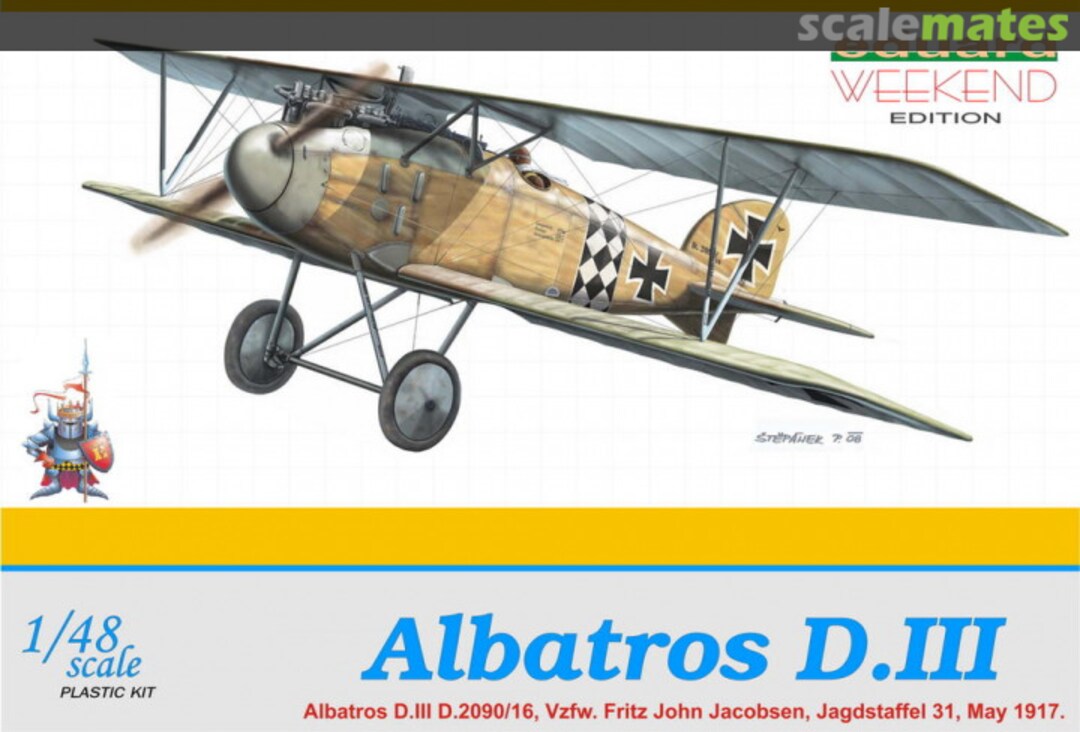 Boxart Albatros D.III 8437 Eduard