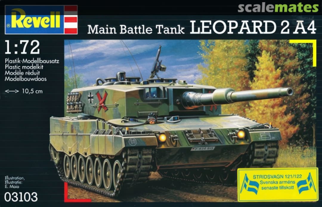 Boxart Leopard 2A4 03103 Revell