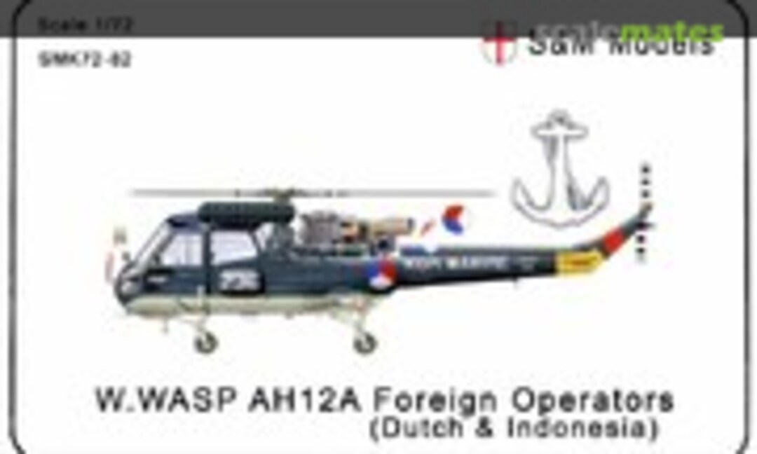 1:72 Westland Wasp AH12A (S&amp;M Models SMK72-82)