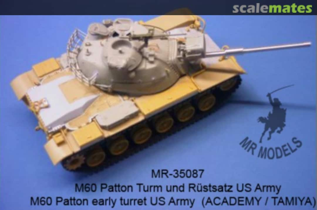 Boxart M60 Patton early turret US Army MR-35087 MR Modellbau