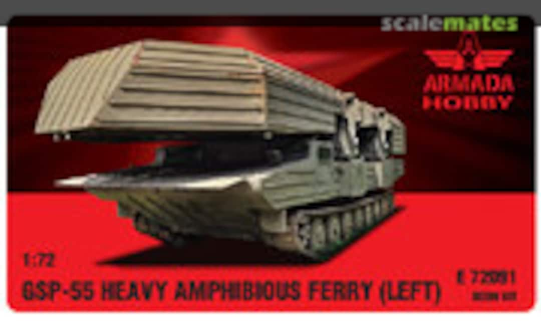 1:72 GSP-55 Heavy Amphibious Ferry (Left) (Armada Hobby E72091)