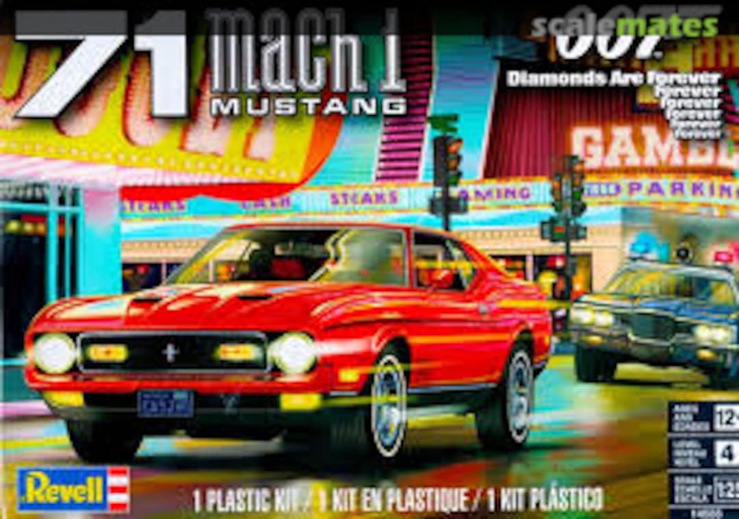 Boxart 71 Mach 1 Mustang 14555 Revell