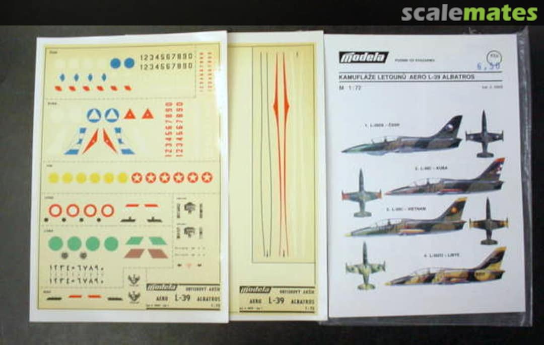 Boxart Kamufláže letounu Aero L-39 Albatros 4959 Modela